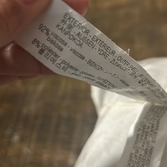 Zara Powder Blue Open Blazer - Picture 4 of 8